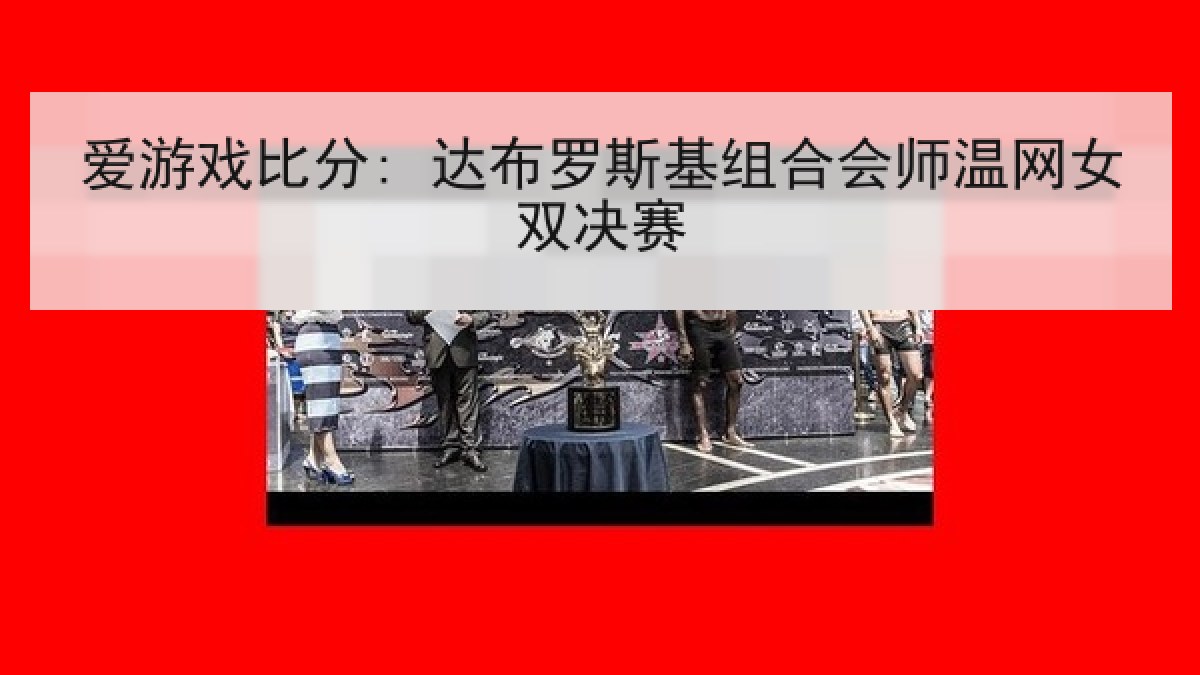 爱游戏比分: 达布罗斯基组合会师温网女双决赛